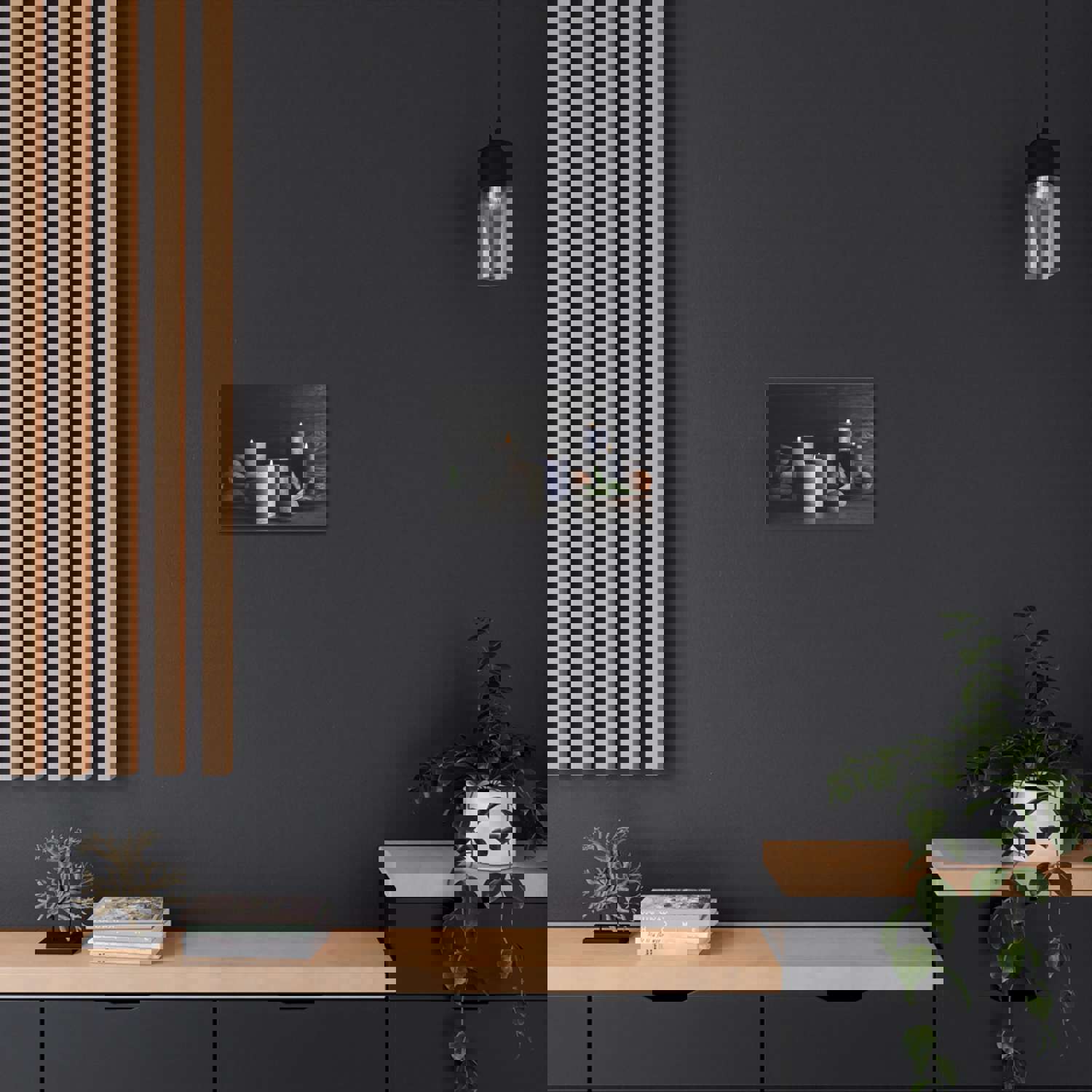 Forest Floral Nature Photography Canvas Wall Art - Ready-to-Hang Home Decor