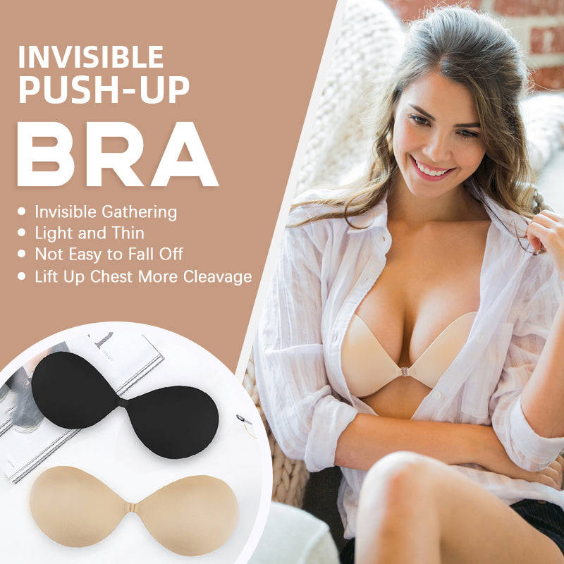 LauraCollection® Invisible Push Up Bra [BUY 1 GET 1 FREE] - BLACK