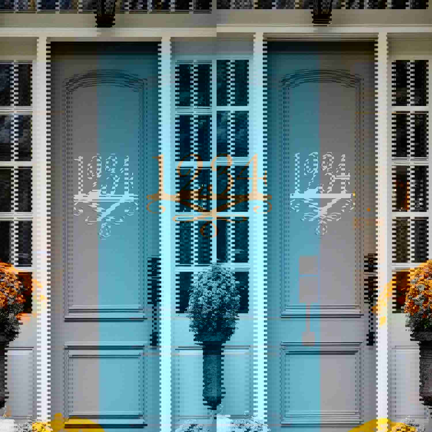 Custom Decorative Address Sign - Personalized Housewarming, Wedding, and Business Gift