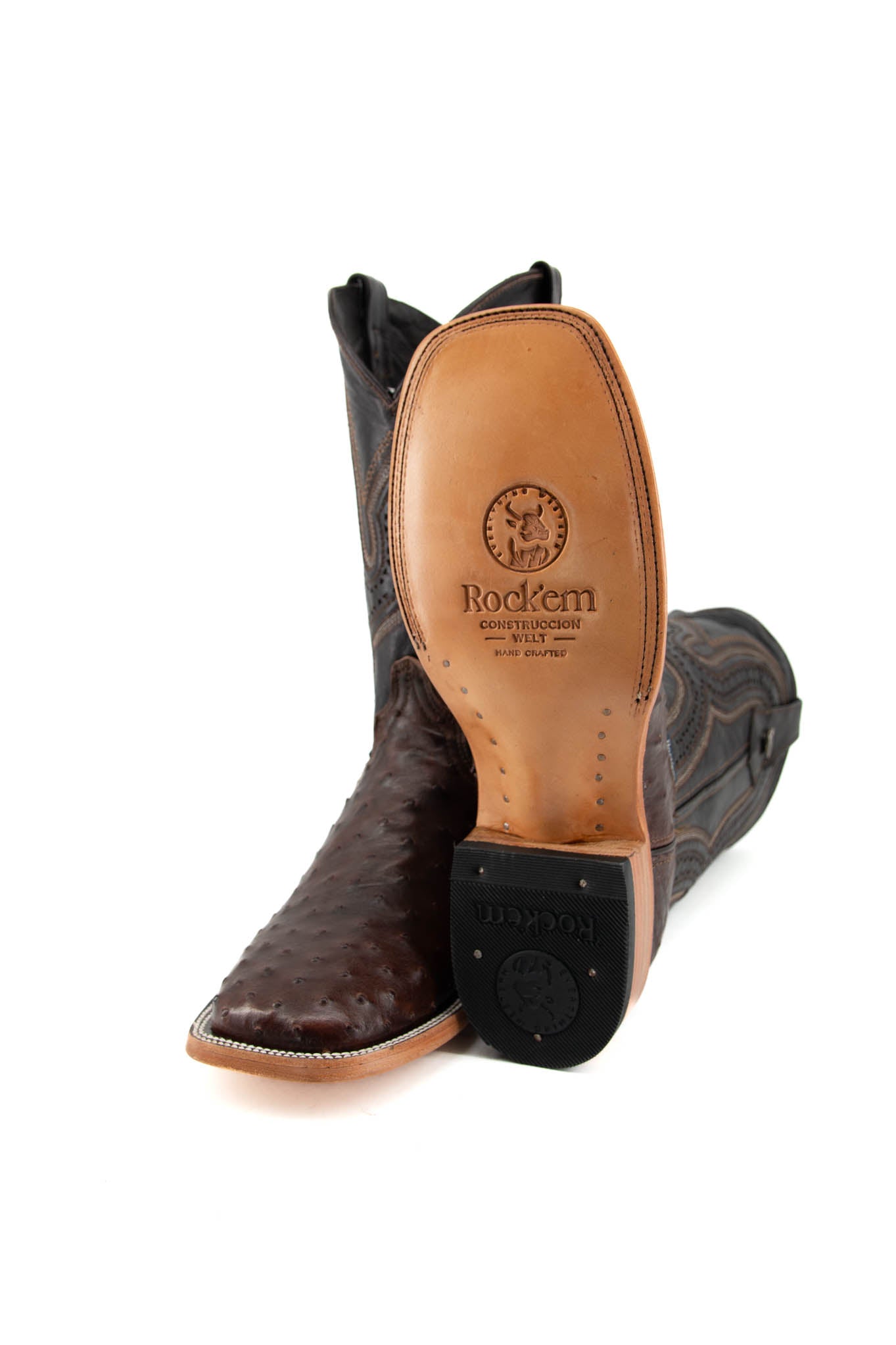 Exotic Ostrich Cowboy Boot