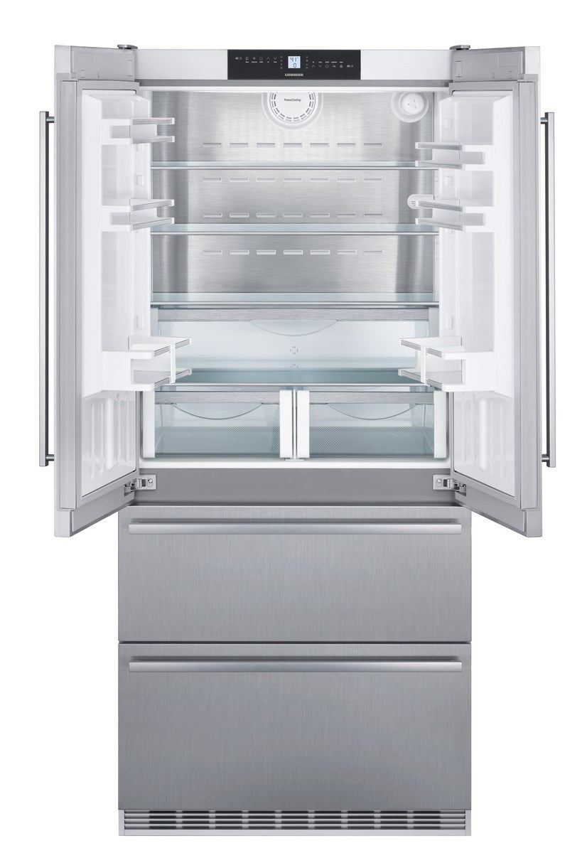 Liebherr CS2082 36 Inch Counter Depth 4-Door French Door Refrigerator with Automatic Ice Maker