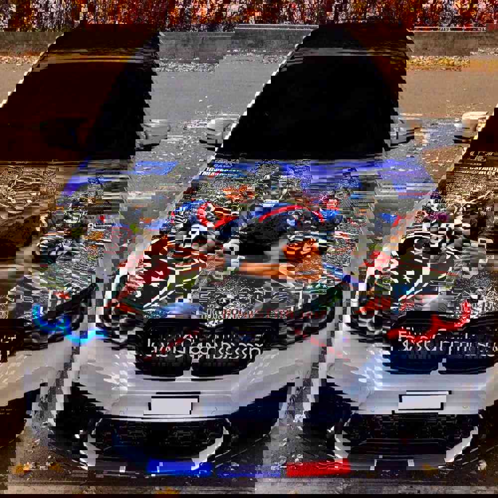 Houston Texans Itasha Car Vinyl Hood Wrap Decal Sticker