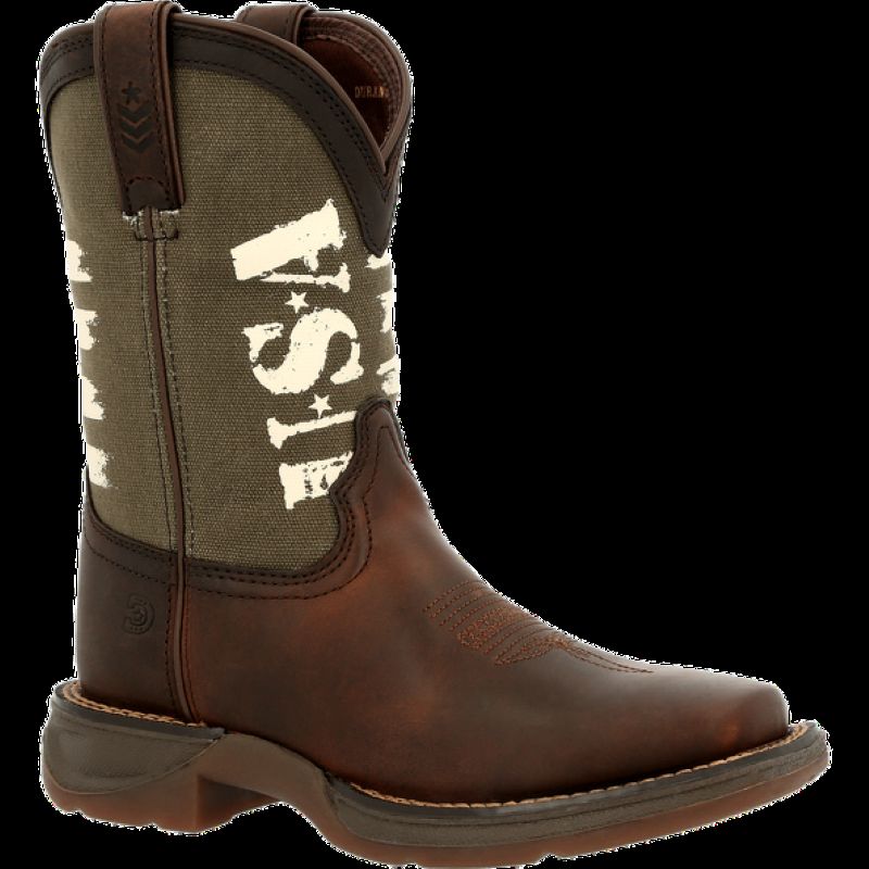 Durango® Lil Rebel Pro™ Little Kids Army Western Boot