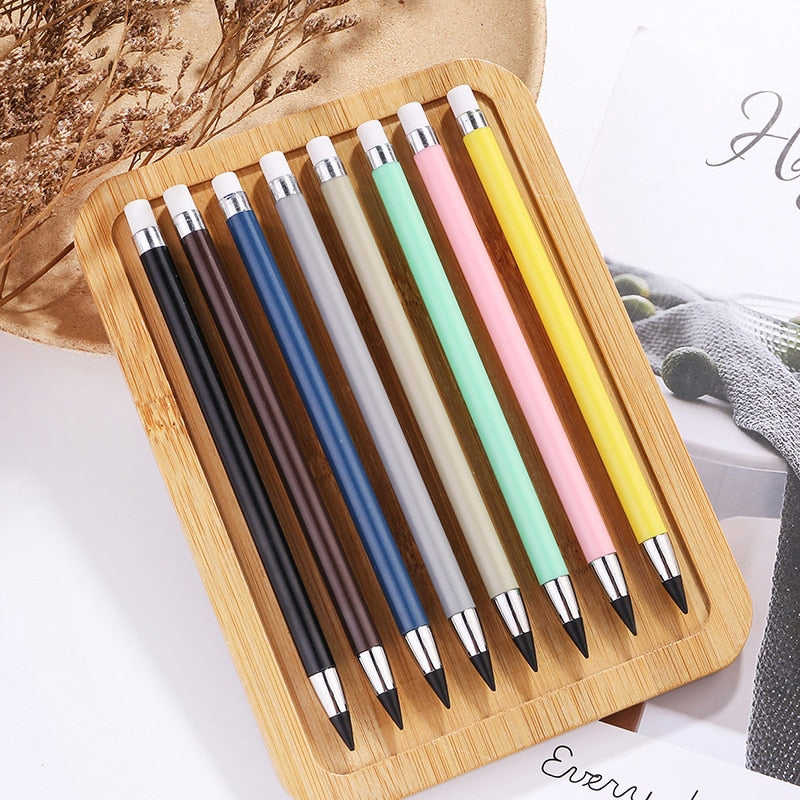 Inkless Pencil Unlimited Writing No Ink HB Pen for Sketching and Writing