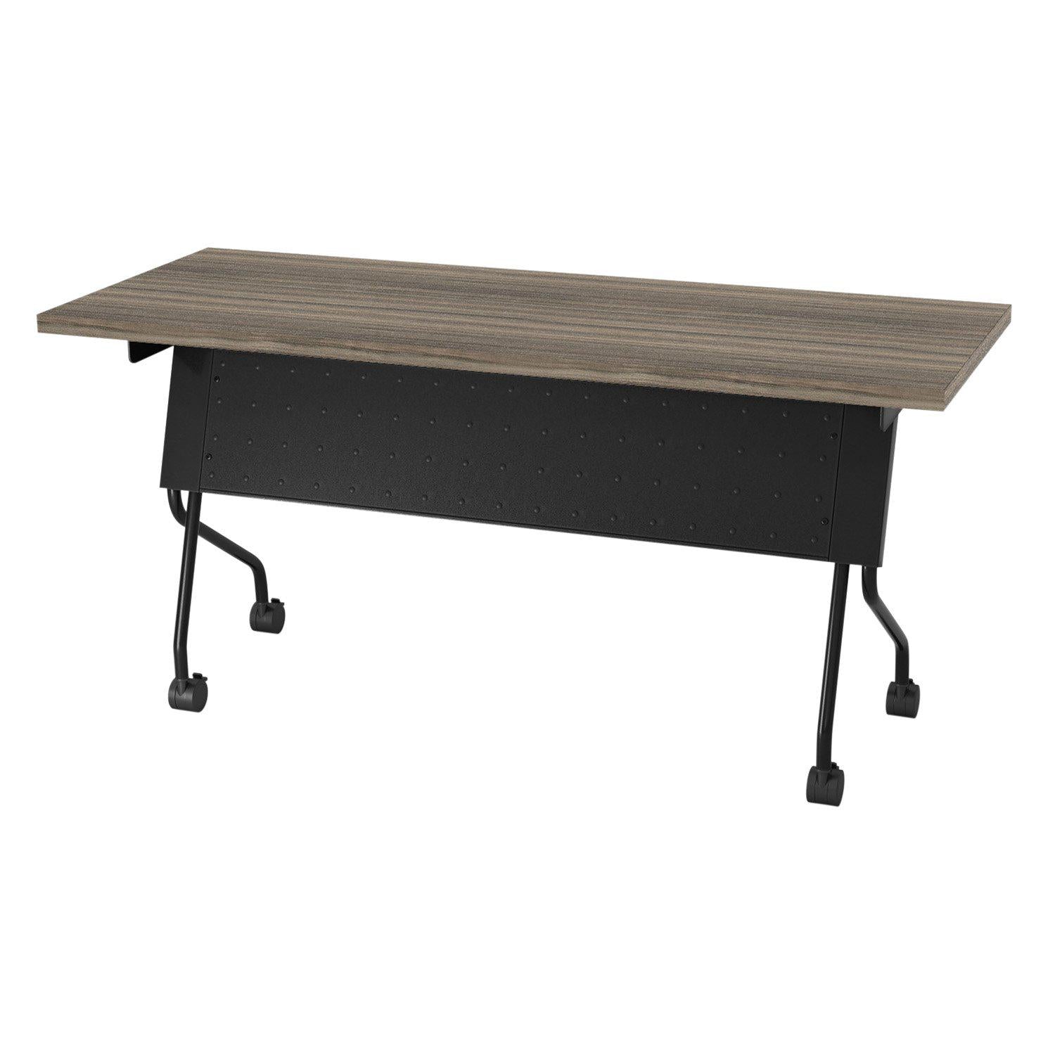 Folding/Nesting Mobile Training Tables, Rectangular, 60 x 24 x 29.5 H