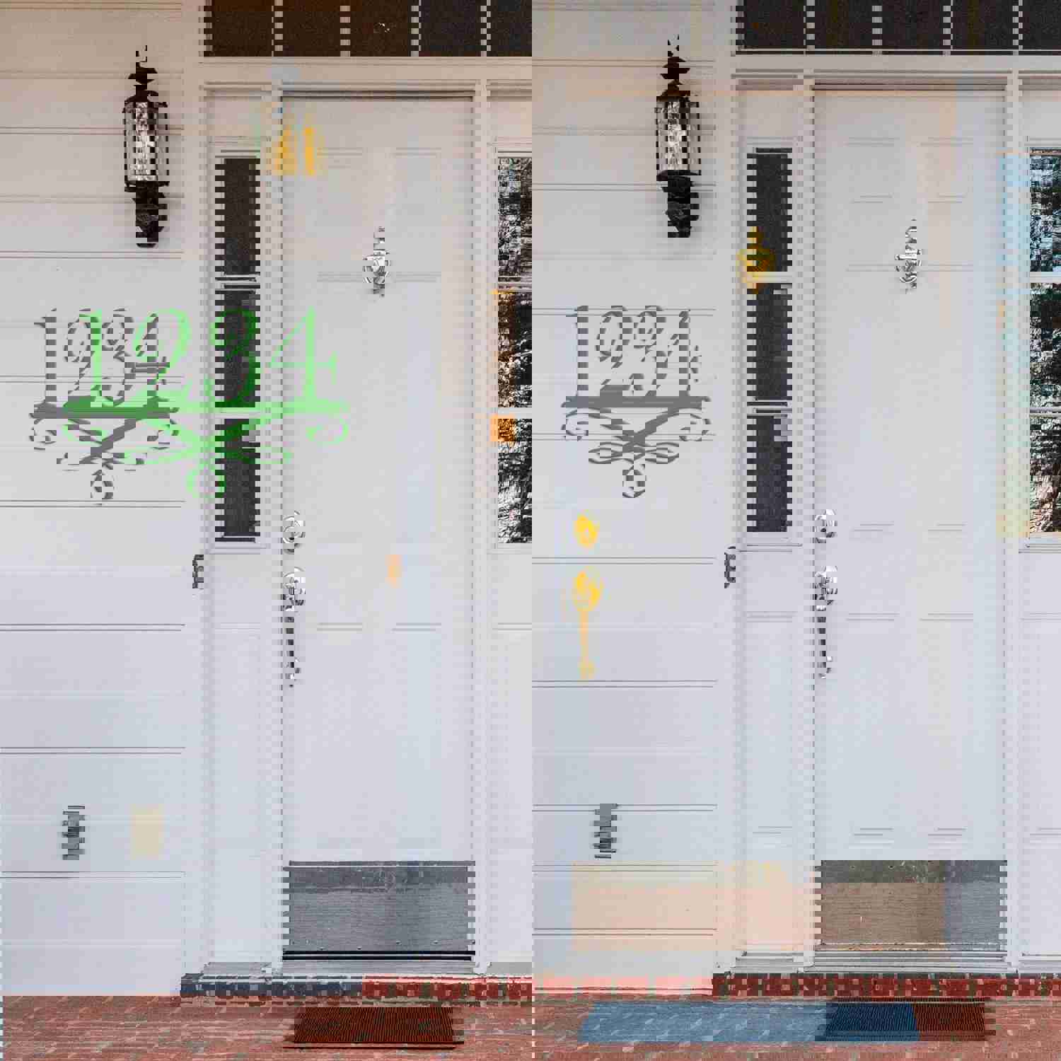 Custom Decorative Address Sign - Personalized Housewarming, Wedding, and Business Gift