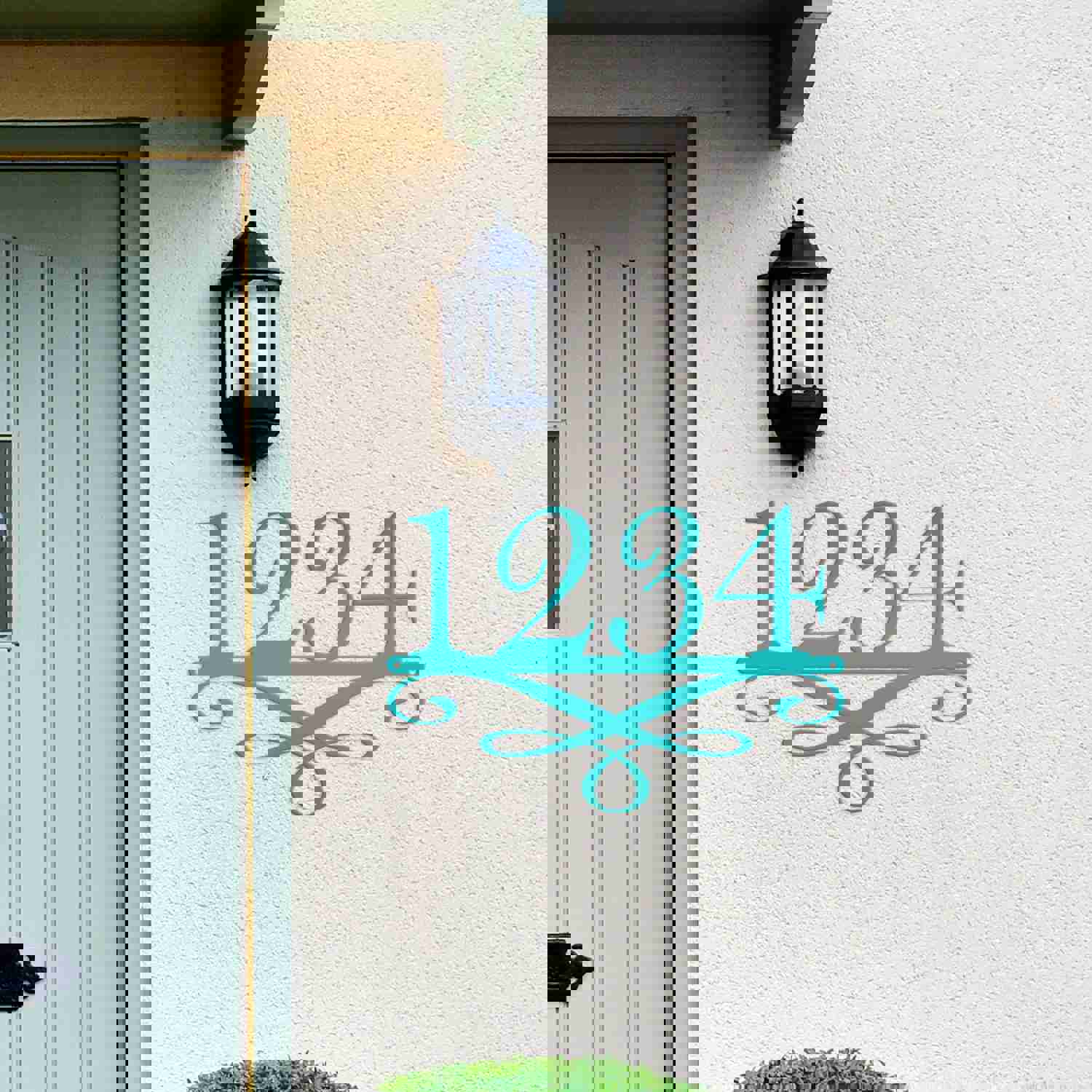 Custom Decorative Address Sign - Personalized Housewarming, Wedding, and Business Gift