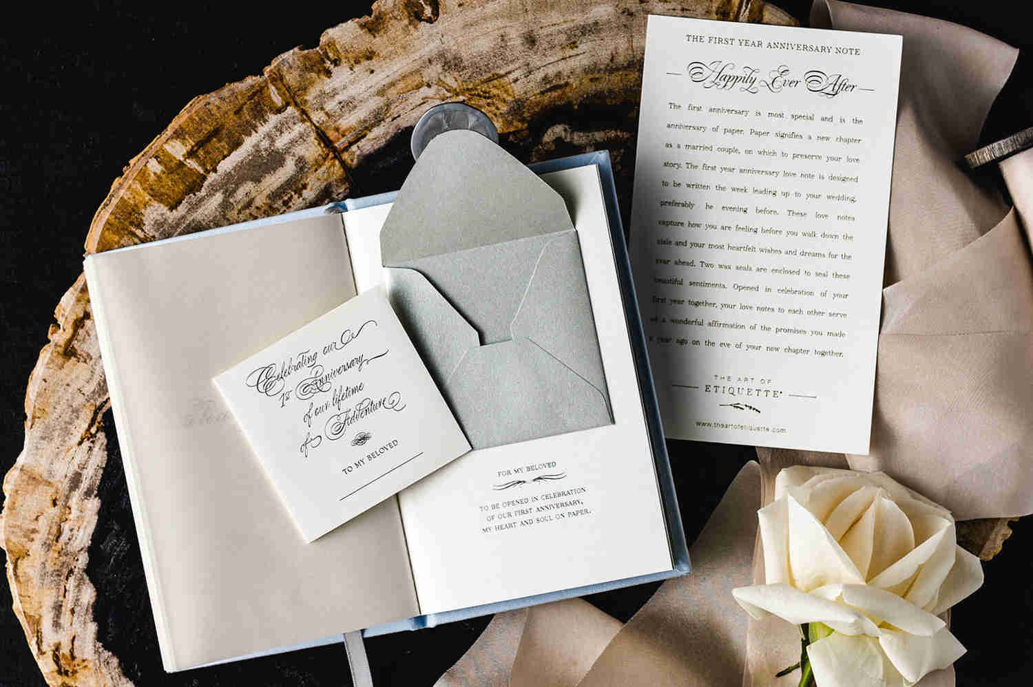 Our Adventure Begins - Set of 2 Heirloom Vow Books