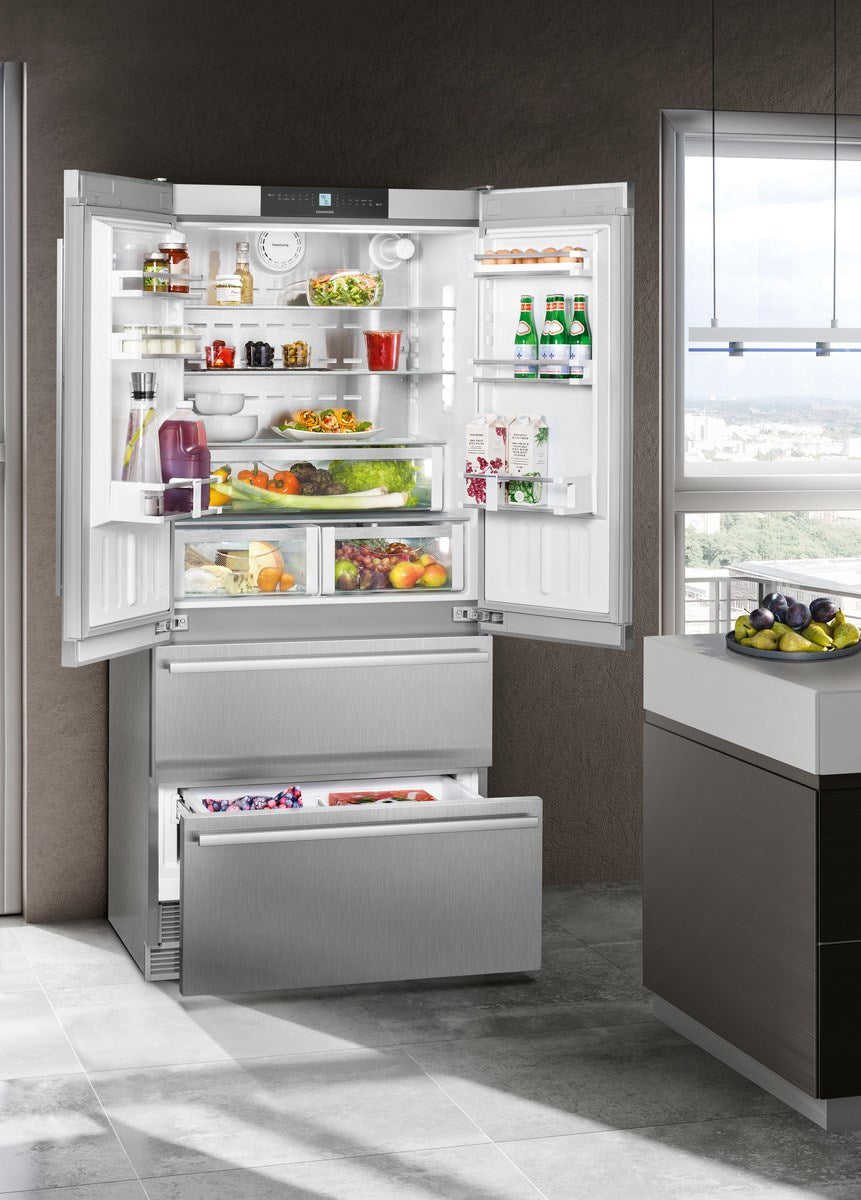 Liebherr CS2082 36 Inch Counter Depth 4-Door French Door Refrigerator with Automatic Ice Maker