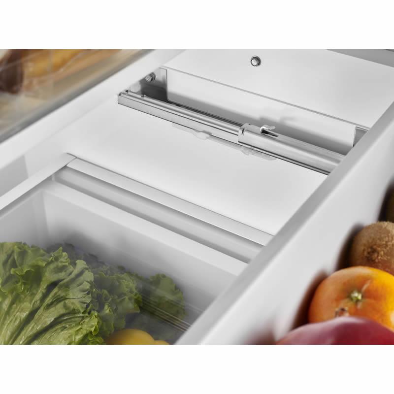 KitchenAid 42-inch, 25.5 cu.ft. Side-by-Side Built-in Refrigerator with Interior Ice Maker KBSN602EBS