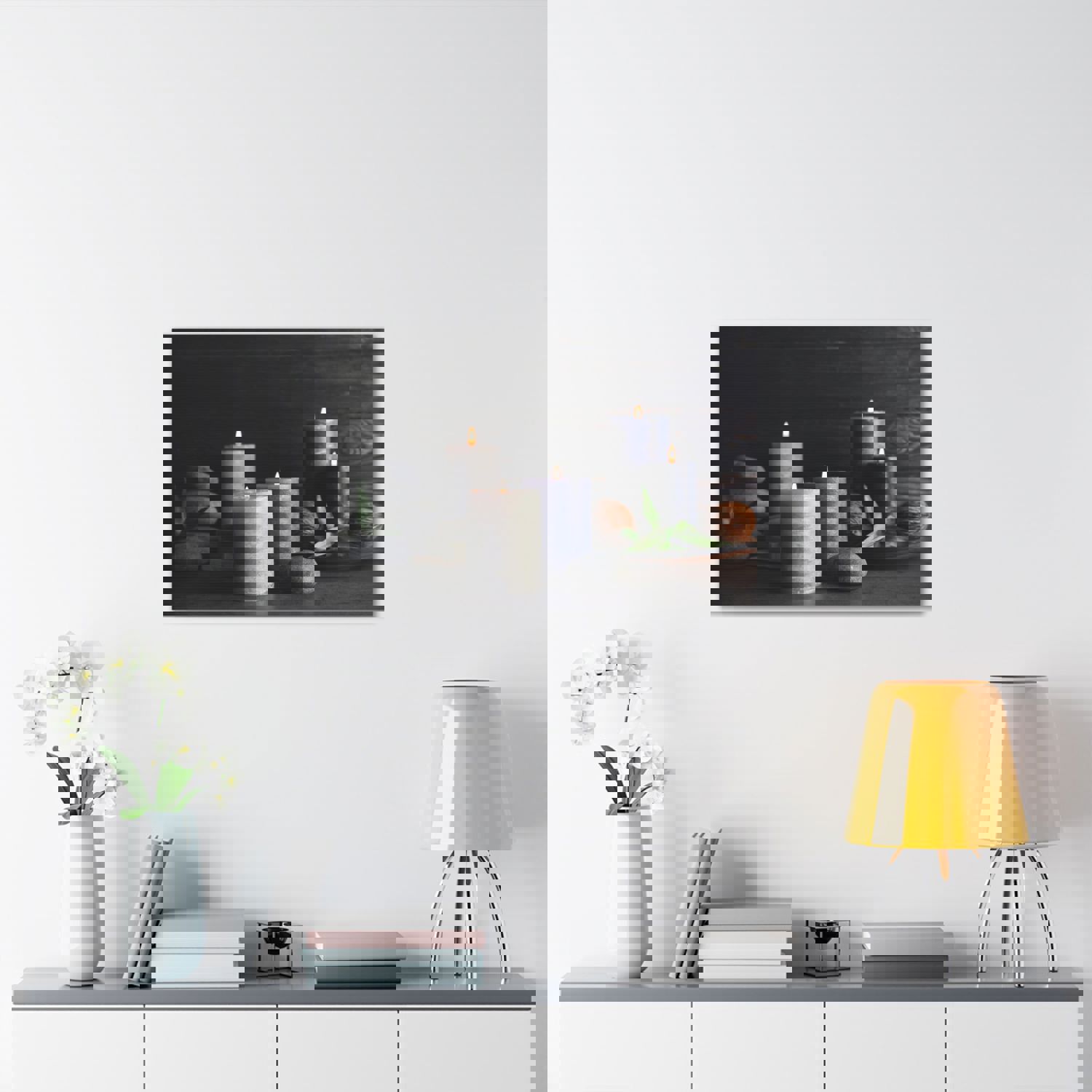 Forest Floral Nature Photography Canvas Wall Art - Ready-to-Hang Home Decor