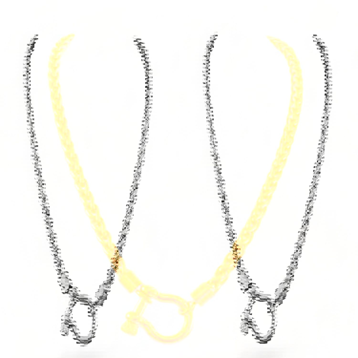 Blaze Necklace - Equestrian-Inspired Horsebit Shackle Necklace