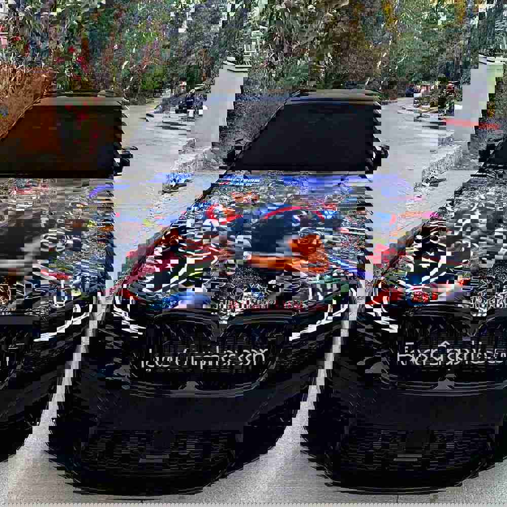 Houston Texans Itasha Car Vinyl Hood Wrap Decal Sticker