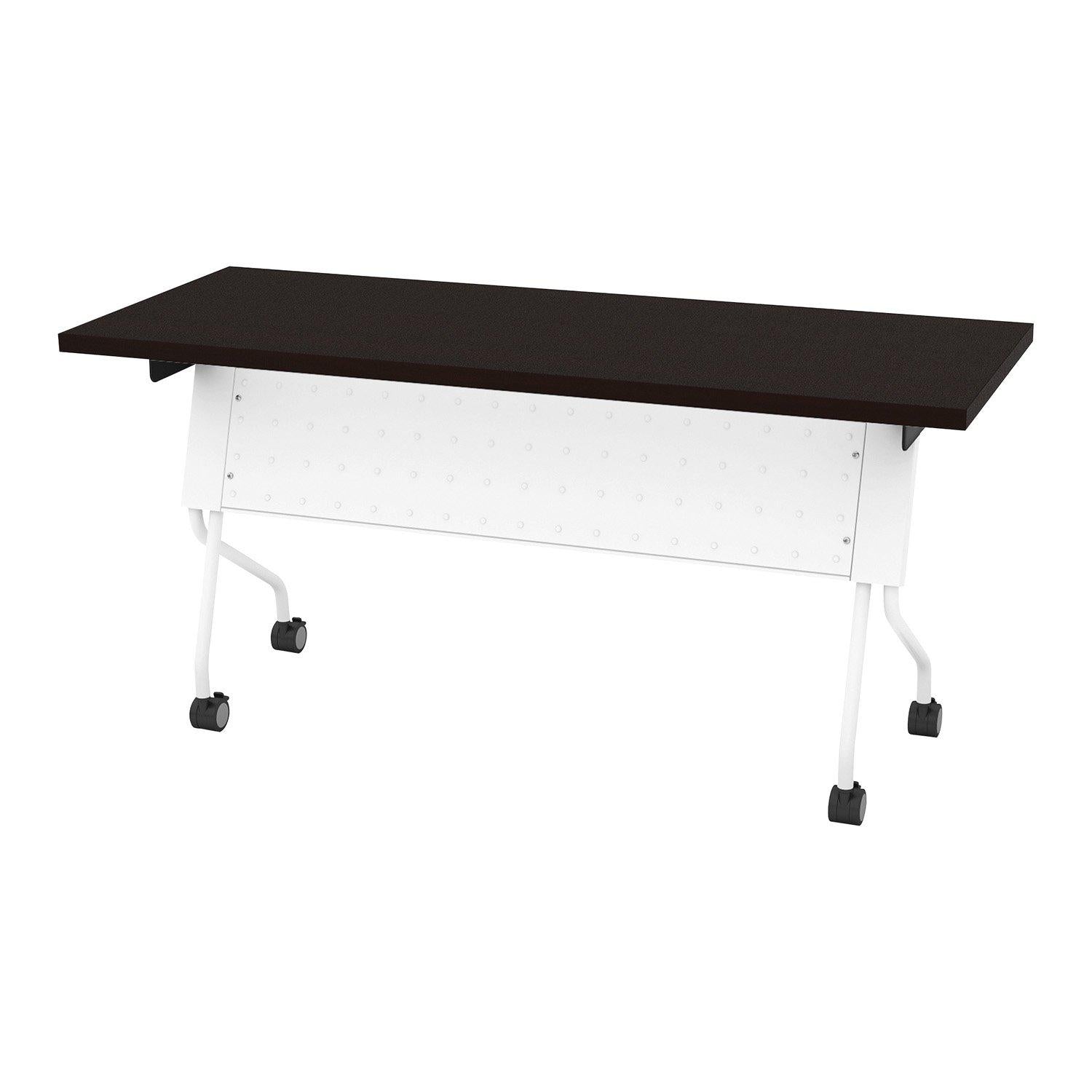 Folding/Nesting Mobile Training Tables, Rectangular, 60 x 24 x 29.5 H