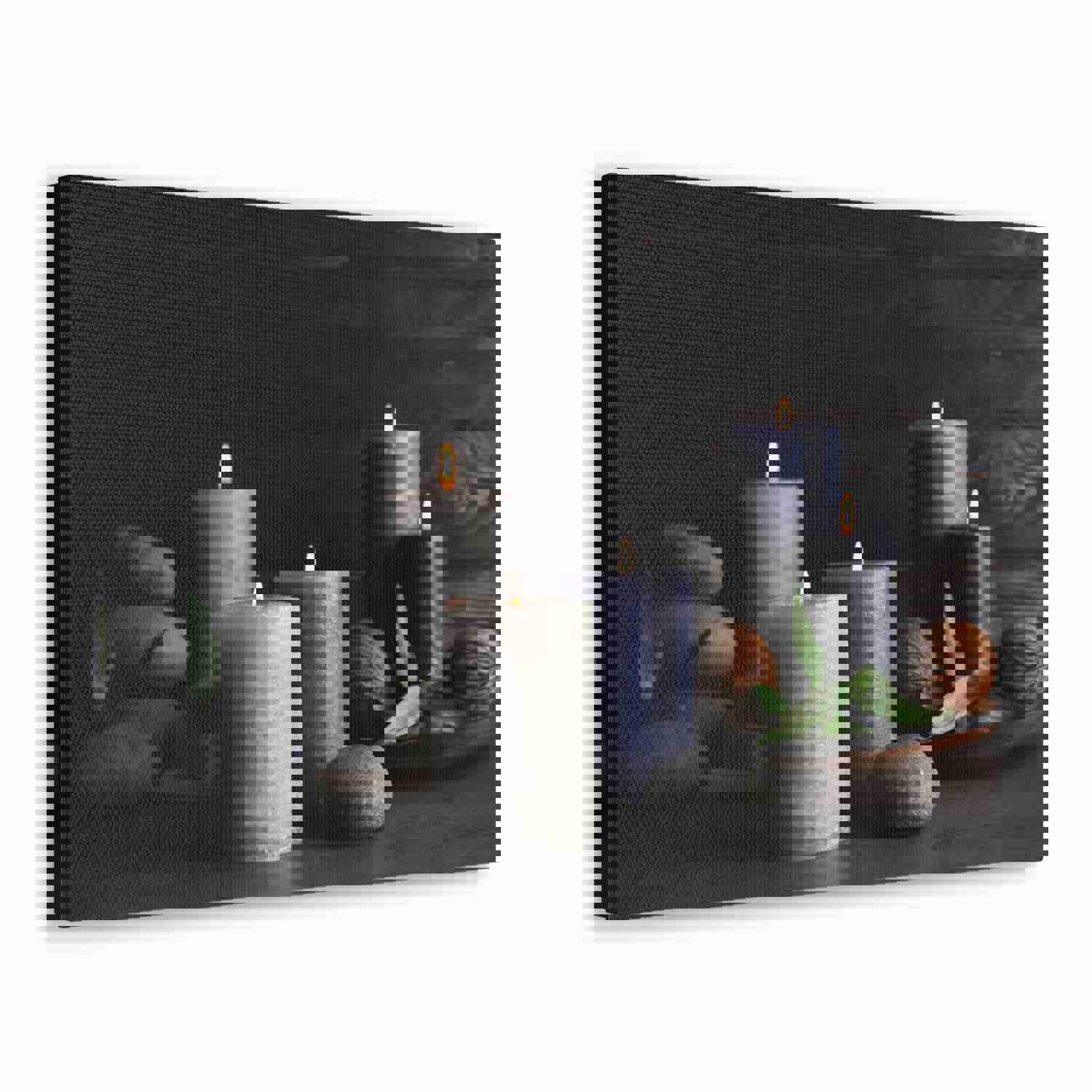 Forest Floral Nature Photography Canvas Wall Art - Ready-to-Hang Home Decor