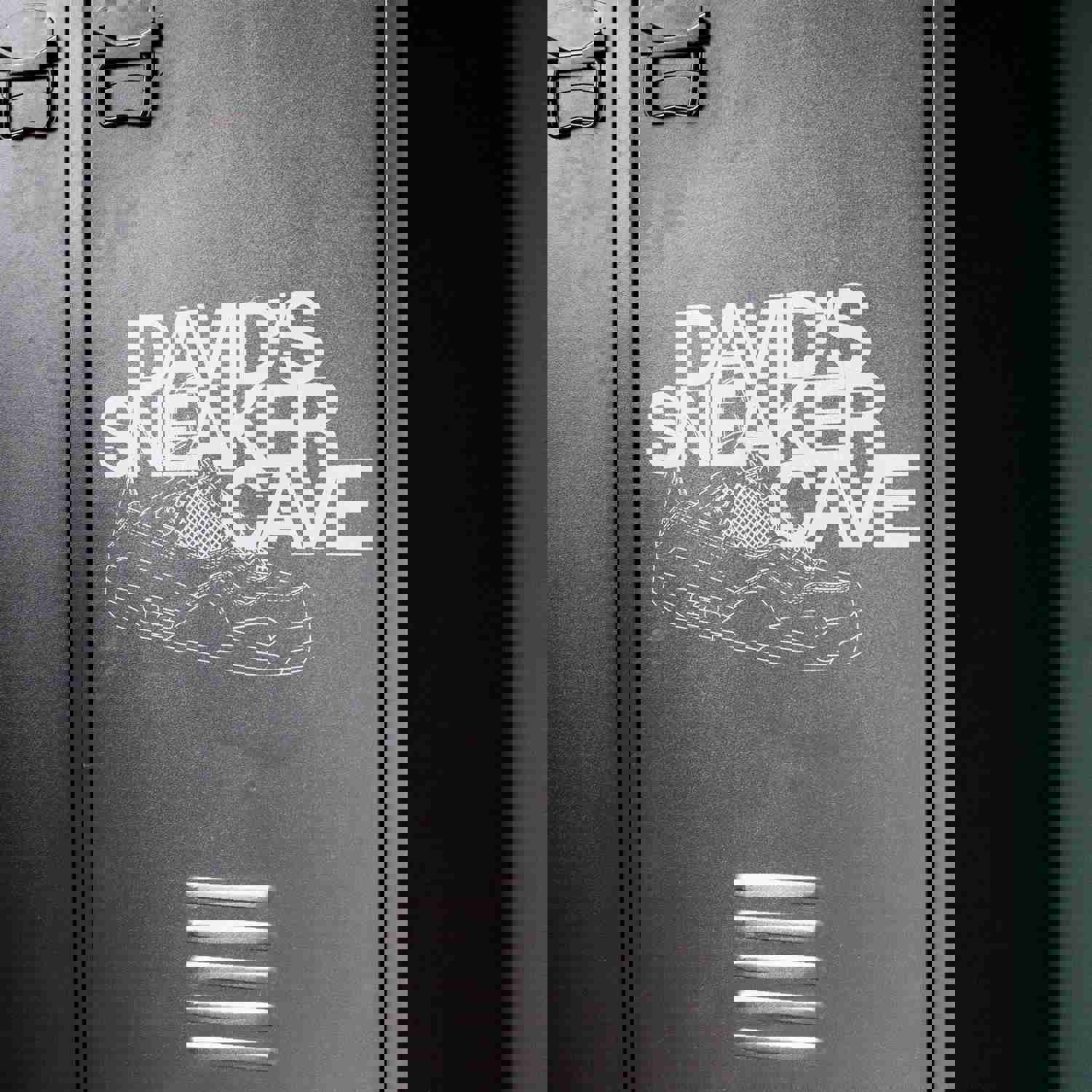 Custom Personalized Name Sneaker Cave Wall Decal Sticker for Sneakerhead Enthusiasts