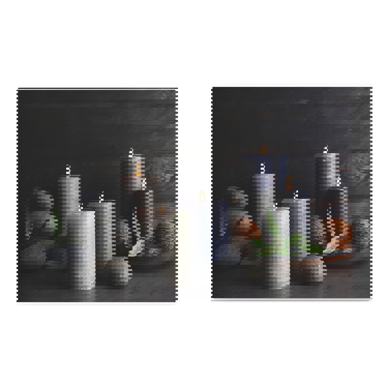 Forest Floral Nature Photography Canvas Wall Art - Ready-to-Hang Home Decor