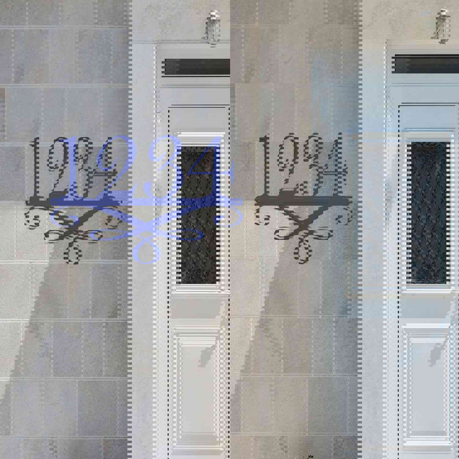 Custom Decorative Address Sign - Personalized Housewarming, Wedding, and Business Gift