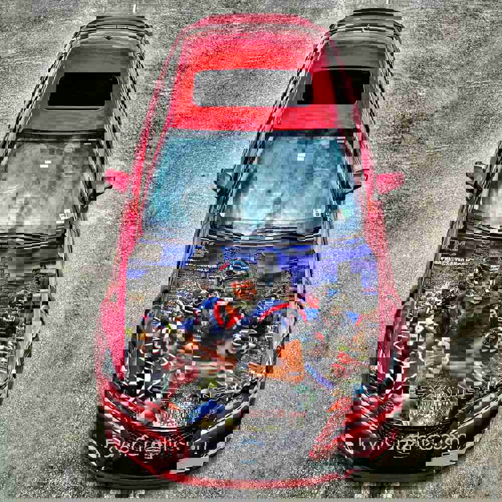 Houston Texans Itasha Car Vinyl Hood Wrap Decal Sticker