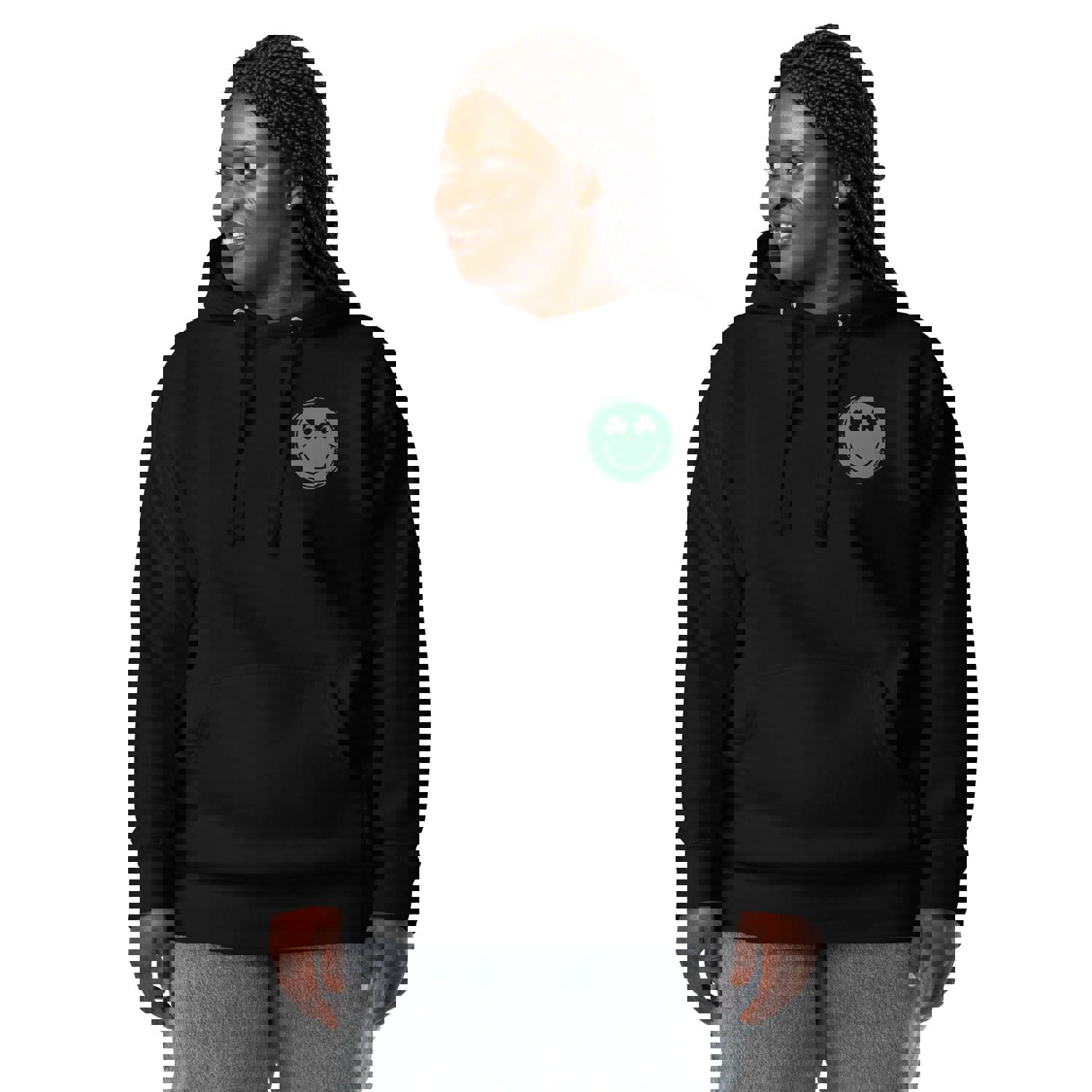 Shamrock Smiles Soft Unisex Hoodie