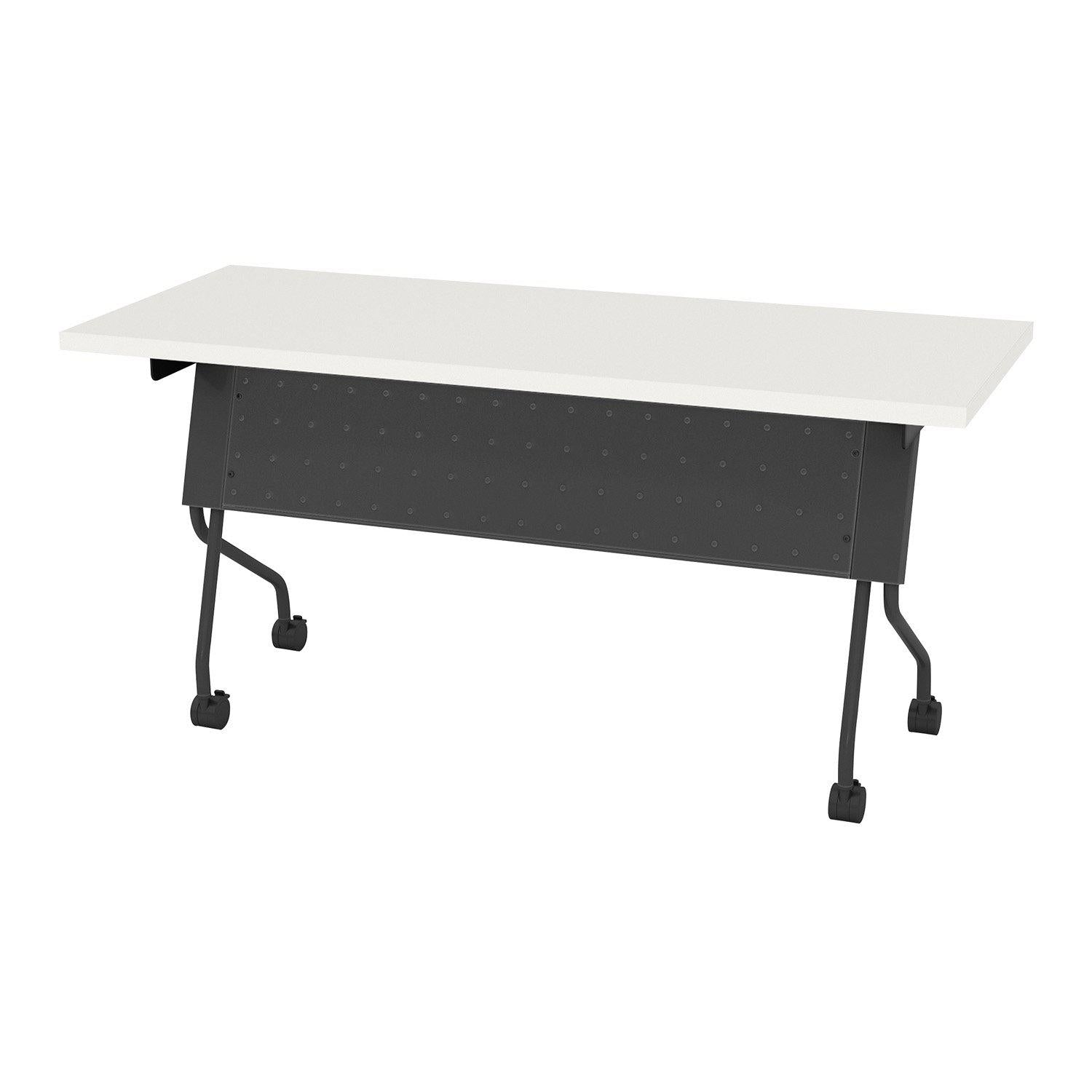 Folding/Nesting Mobile Training Tables, Rectangular, 60 x 24 x 29.5 H