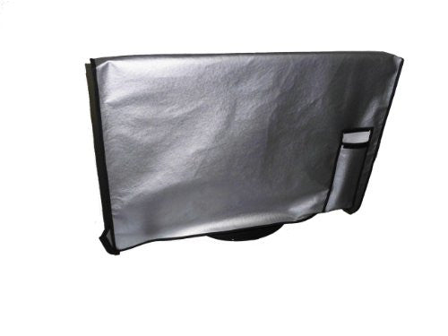 47 Flat Panel TV Cover with Pocket for Remote - Vinyl Padded Dust Protection