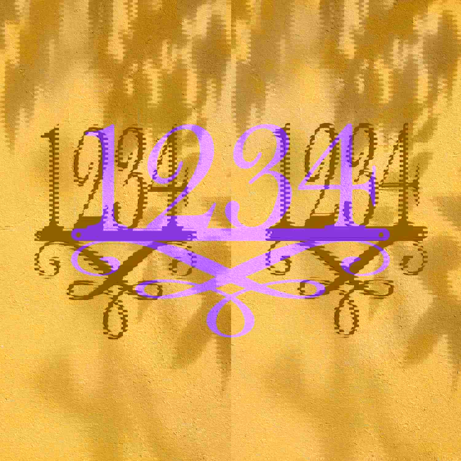 Custom Decorative Address Sign - Personalized Housewarming, Wedding, and Business Gift