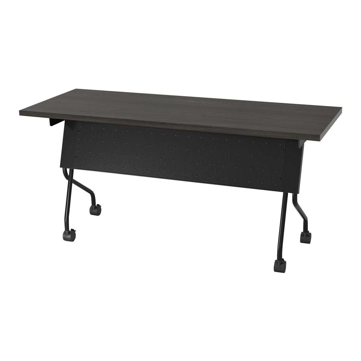 Folding/Nesting Mobile Training Tables, Rectangular, 60 x 24 x 29.5 H