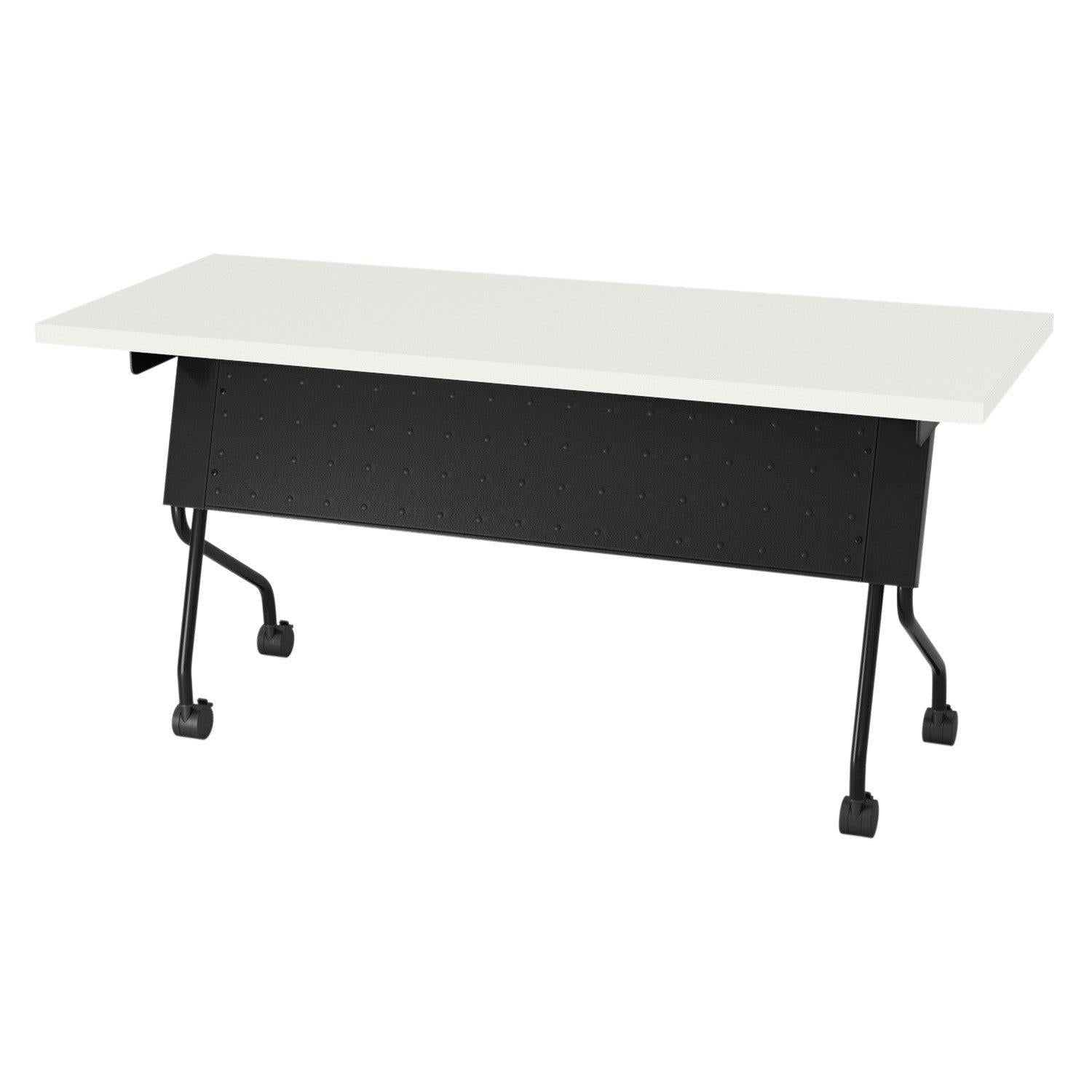 Folding/Nesting Mobile Training Tables, Rectangular, 60 x 24 x 29.5 H