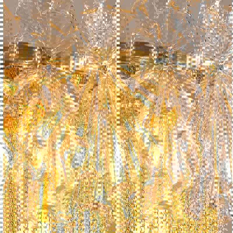 MIRODEMI® Creative Drum Crystal LED Pendant Chandelier for Living Room, Dining Room, Kitchen