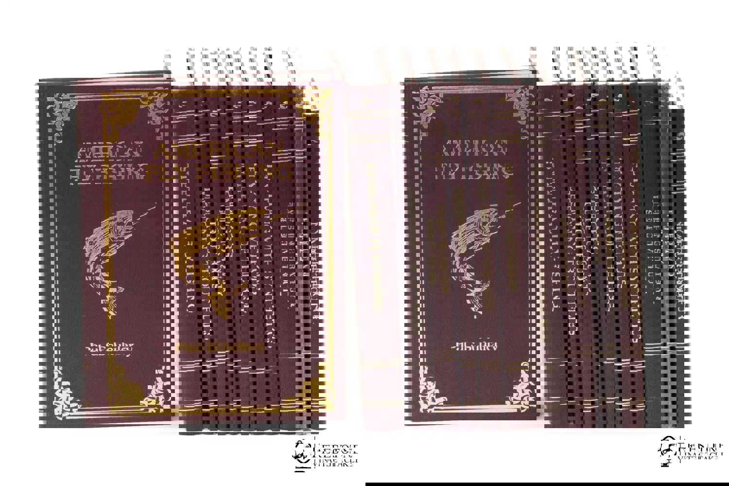 Lyons & Burford Fly Fishing Book Set - 11 Special Edition Angling Books