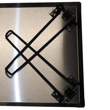Stainless Steel Heat Warden Rectangle Fire Pit Heat Deflector | MB-8KKX-W5TG