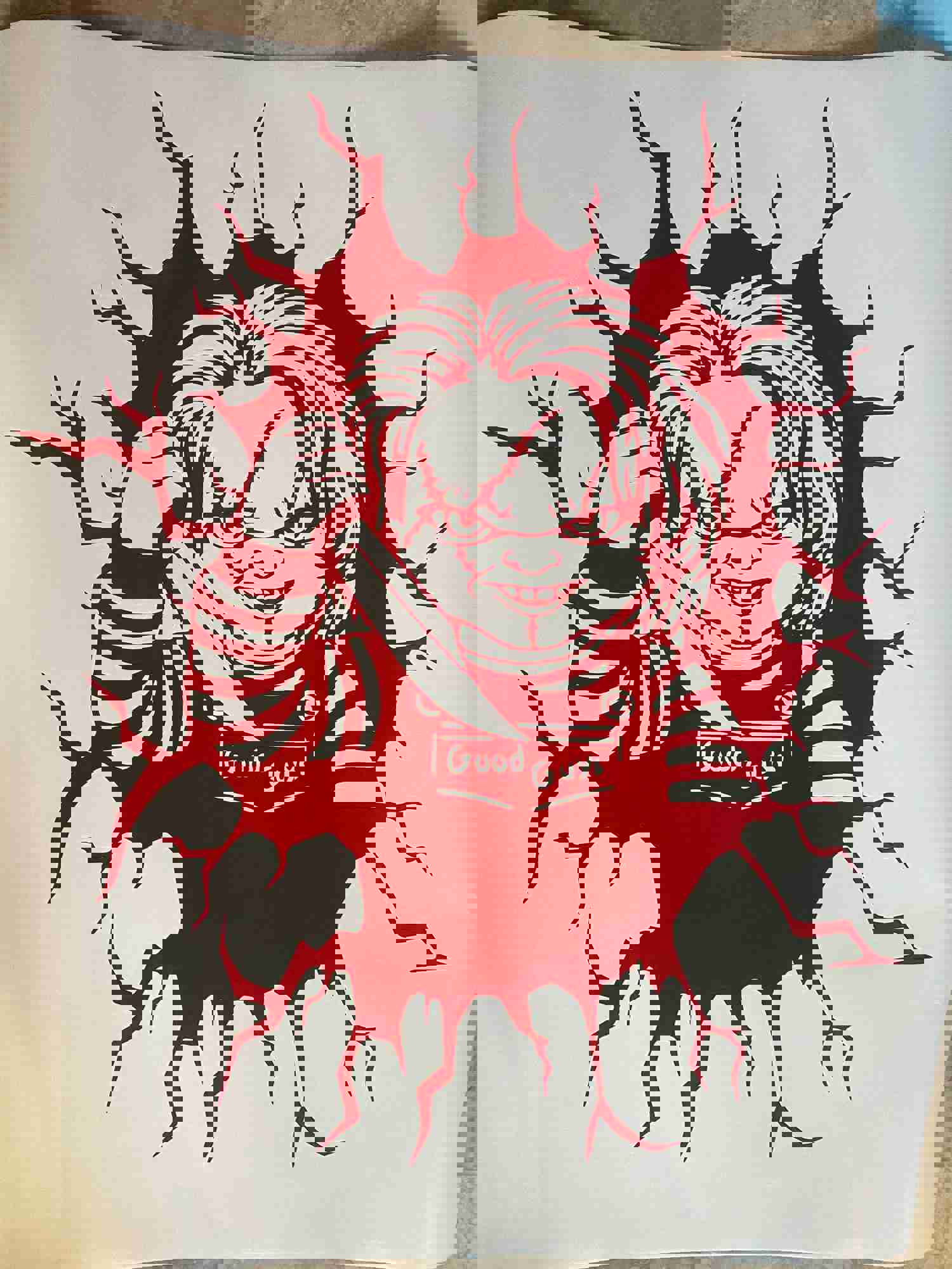 Chucky Large Car Graphic Vinyl Decal - Anime Stickers for Car, Truck, Wall - Removable SVG - Birthday & Fathers Day Gift