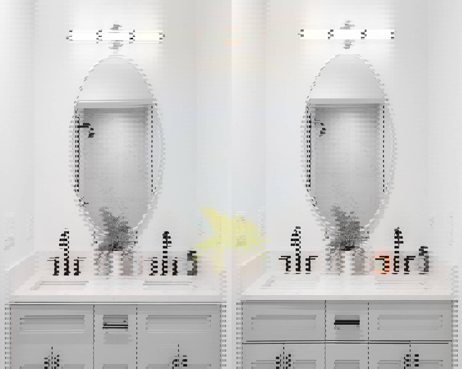 SATCO/NUVO Kagen Medium Vanity LED Light with Brushed Nickel Finish and White Acrylic Lens (62-1535)