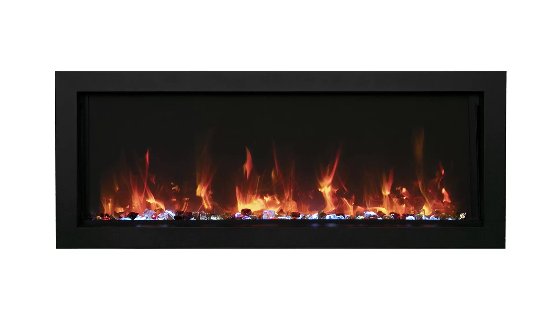 Remii 45 Extra Slim Indoor or Outdoor Built-In Only Smart Electric Fireplace