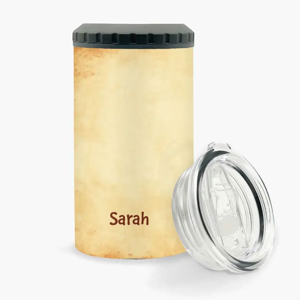 Personalized Custom Can Cooler Tumbler - Unique Gift for Dad, Father's Day, Birthday