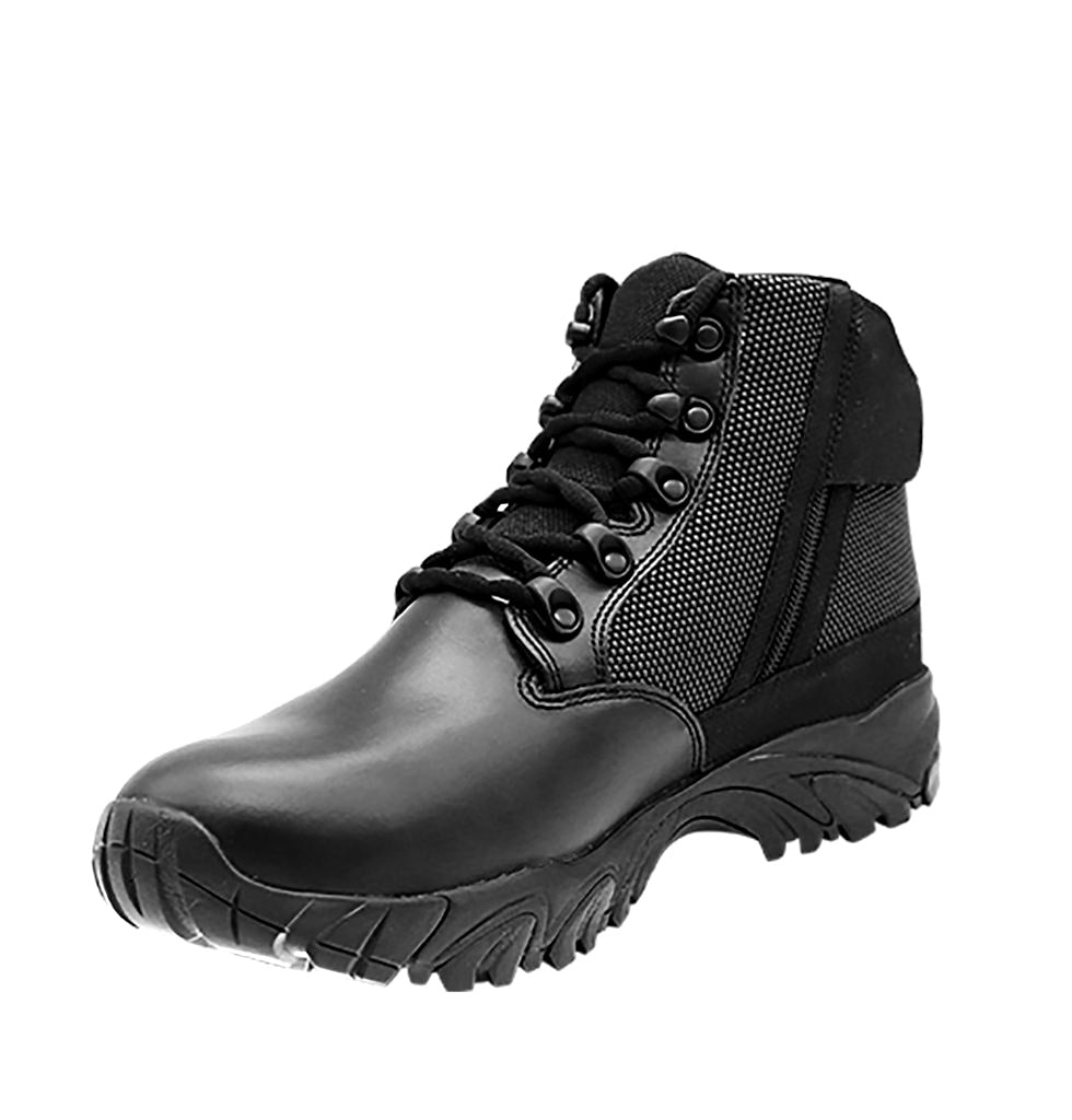 ALTAI Black Tactical Waterproof Side Zip 6 Boots (MFT100-ZS)