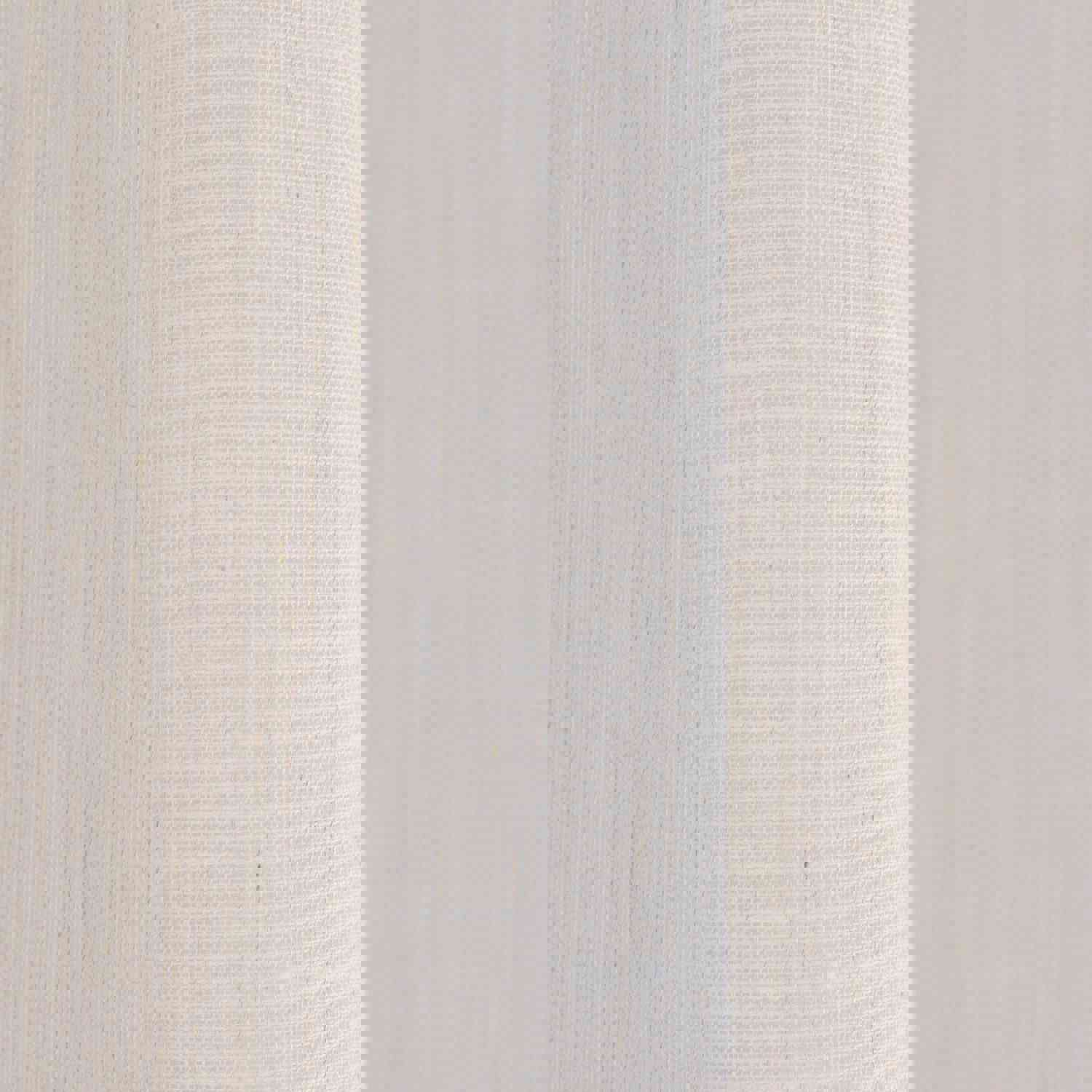 Sheer Curtains - Linen-Sheer Curtains in 8 Different Colors