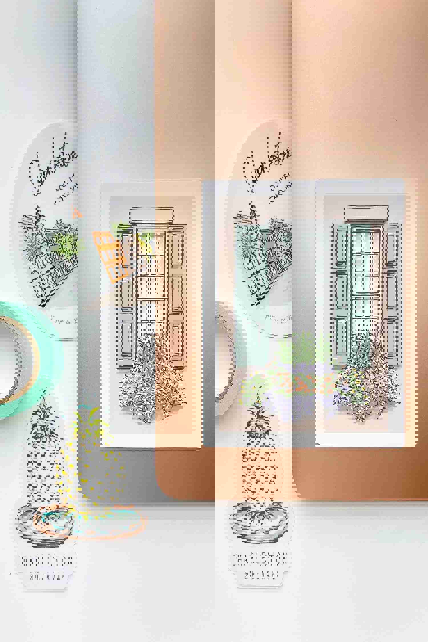 Flower Box Sticker - Glossy Finish, Durable Vinyl, Made in USA