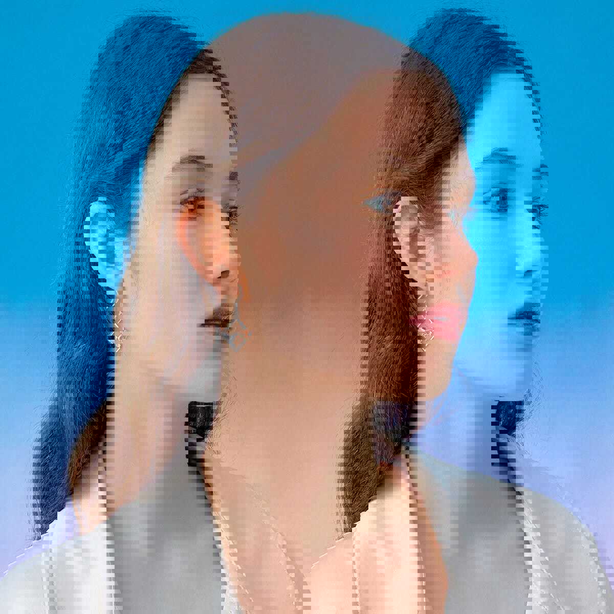 Hummingbird Earrings 925 Sterling Silver Minimalist Jewelry