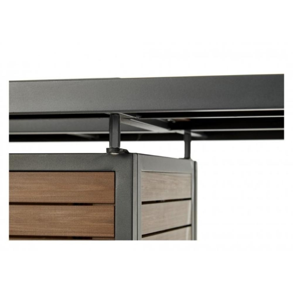 Outdoor GreatRoom Company Brooks 50-Inch Rectangular Gas Fire Pit Table