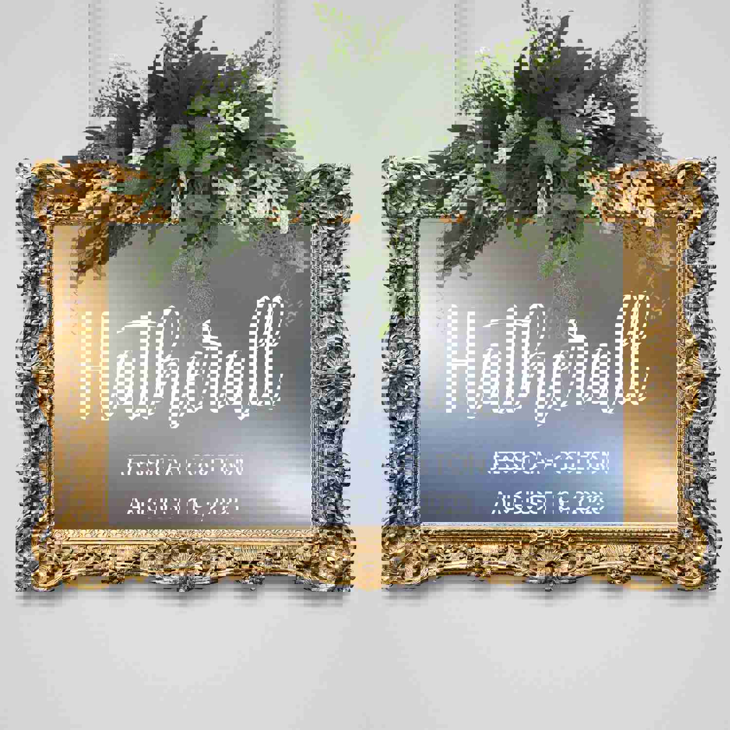 Personalized Wedding Wall Decal - Soon to Be Mr & Mrs Sticker - Custom Family Name Decal