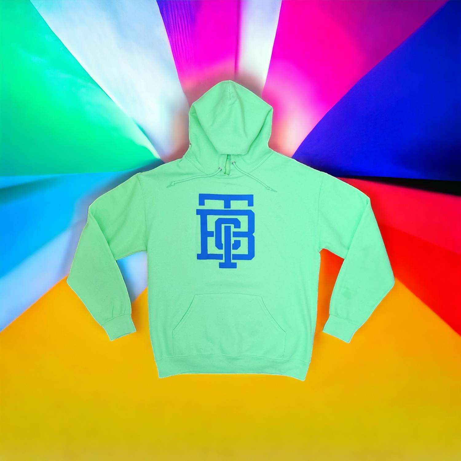 Lime Green BTC Focused Hoodie