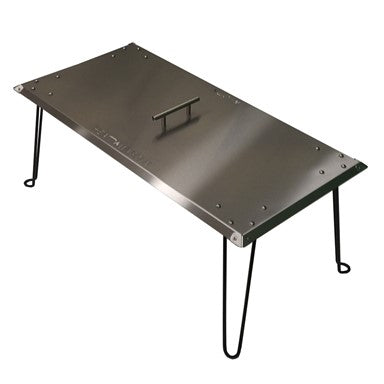 Stainless Steel Heat Warden Rectangle Fire Pit Heat Deflector | MB-8KKX-W5TG