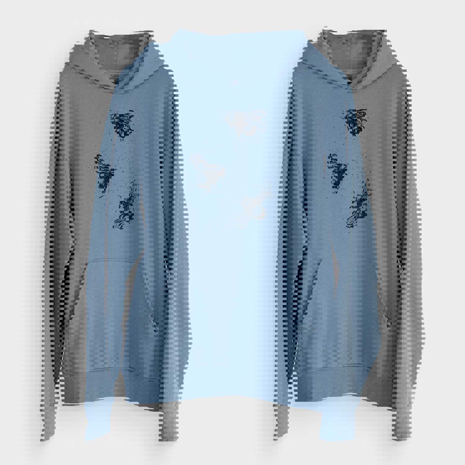 American Bumblebee Trio - Bombus Pensylvanicus - Bodega Midweight Hoodie