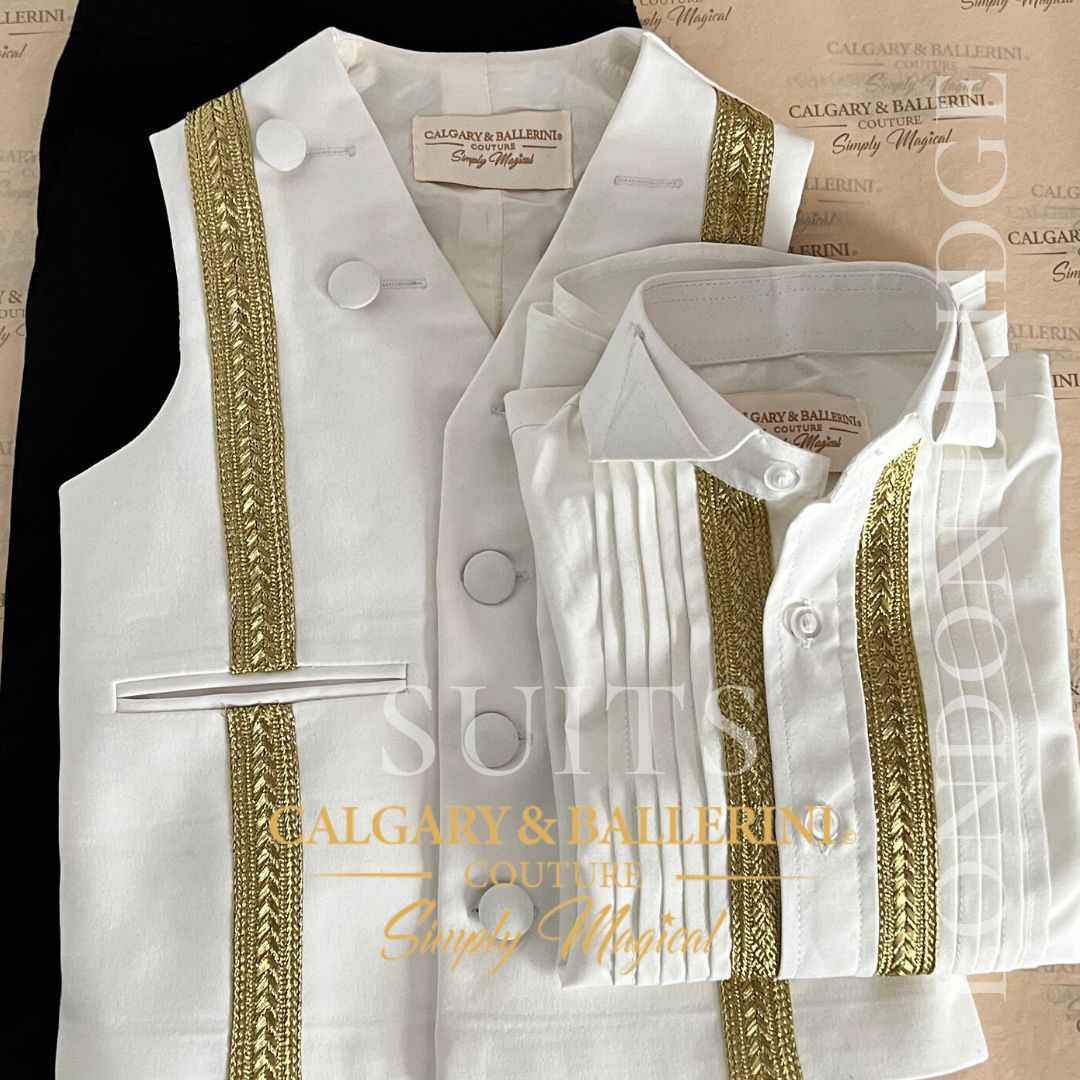 Luxury Nutcracker Baby Boys Toy Soldier Costume 4-Piece Ensemble