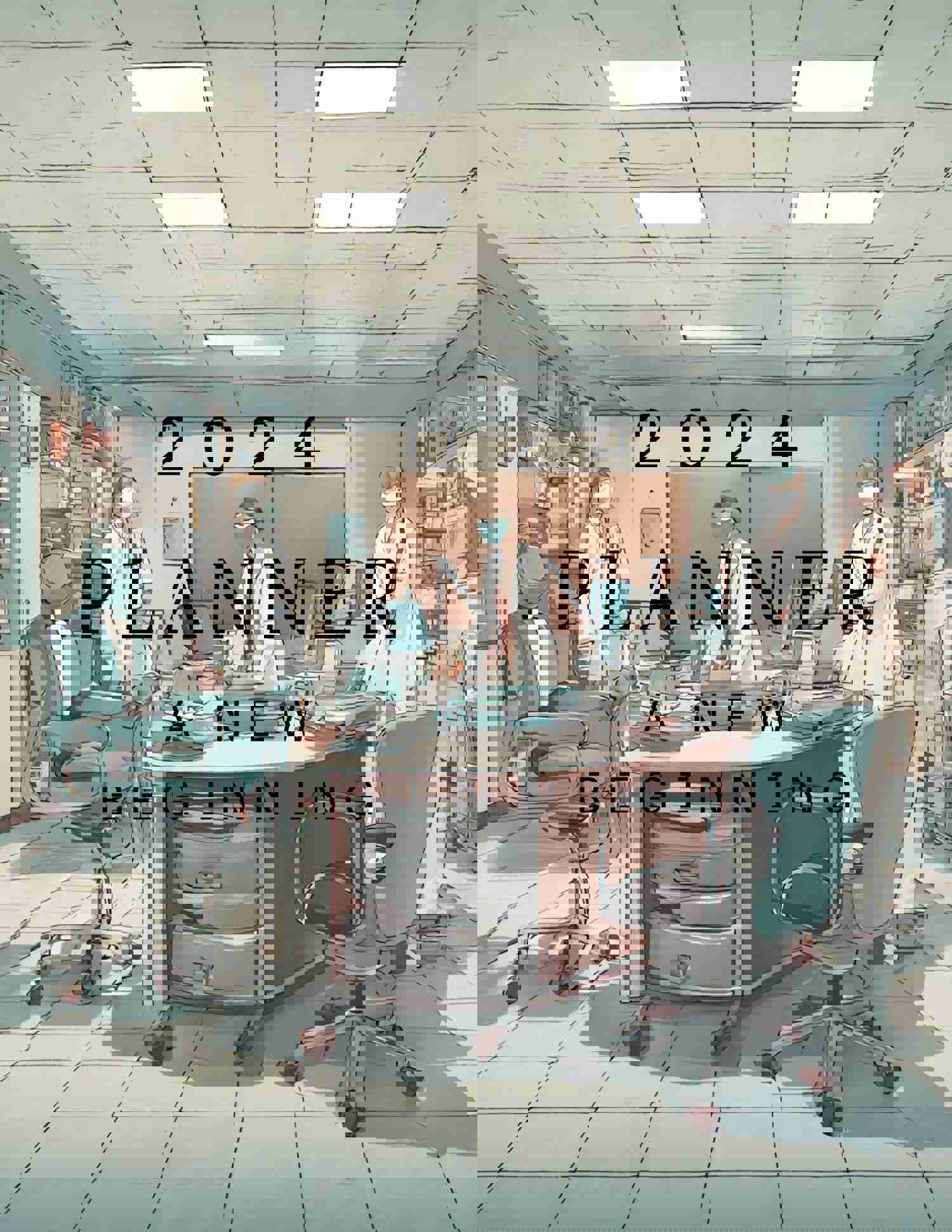 2024 Healthcare Worker Digital Planner