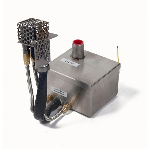 Aura Square Fire Pit with Electronic Ignition - Free Cover