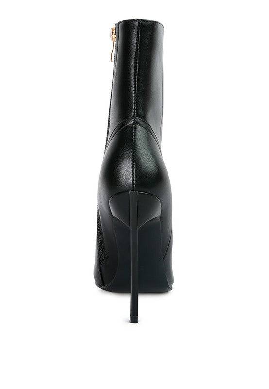 JENNER High Heel Cowgirl Ankle Boot - Stylish & Comfortable