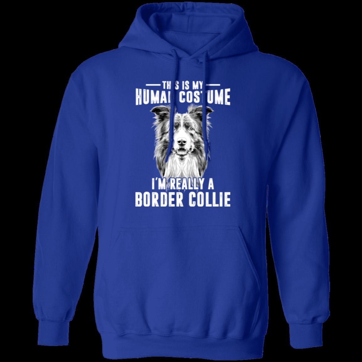 THIS IS MY HUMAN COSTUME Pullover Hoodie 8 oz.